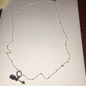 Waxing poetic twisted link 18” w charm